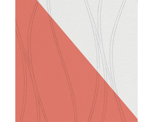 Tapet med grafiskt mönster i två färgfält