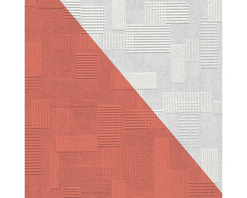 Tapet med geometriskt mönster, delvis infärgad