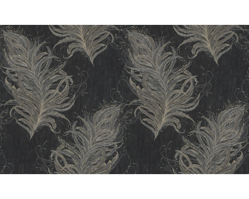 Tapet med fjädermönster