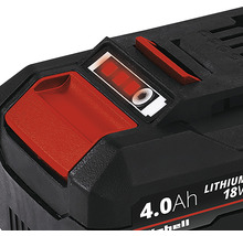 Einhell 4.0 Ah 18V litiumjonbatteri med laddningsnivåindikator