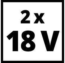 2 gånger 18 volt
