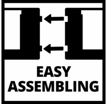 Symbol för enkel montering