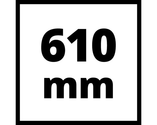 Symbol för 610 millimeter