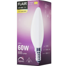 Kronljus FLAIR LED C35 E14 6W(60W) 806lm 2700K varmvit dimbar matt-thumb-6 Kronljus FLAIR LED C35 E14 6W(60W) 806lm 2700K varmvit dimbar matt-thumb-6