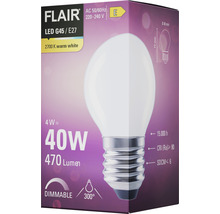 Klotlampa FLAIR LED G45 E27 4W(40W) 470lm 2700K varmvit dimbar matt-thumb-6