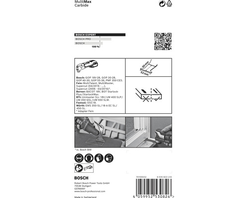 Produktinformation Bosch MultiMax Carbide