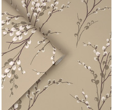 Tapet med sälgblommor