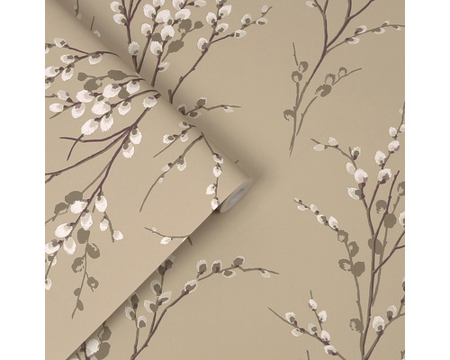 Tapet med sälgblommor