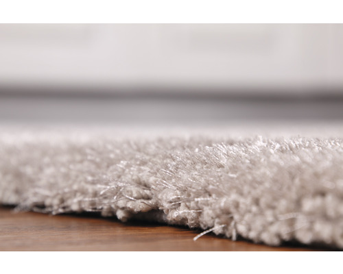 Detaljvy av en högflorig matta