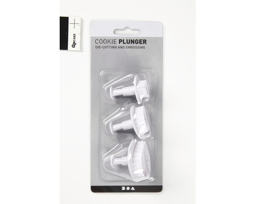 Kakstämplar för utstansning och prägling av kakor