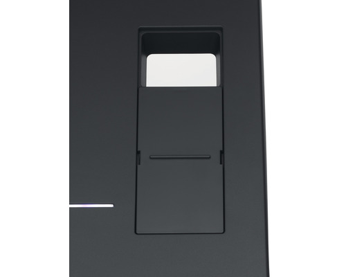 Detaljvy av en toalettspolplatta