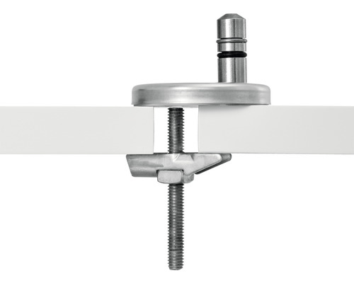 Metallfästklämma för arbetsbänkar