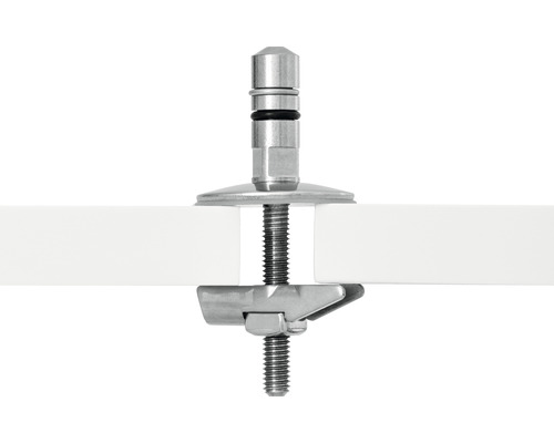 Fästelement med skruv för montering