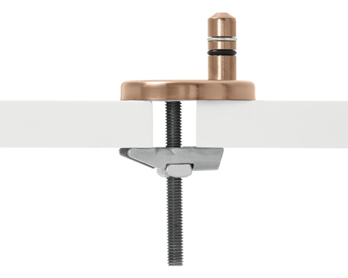 Bordsfäste för glasskivor