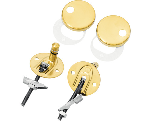 Fästset för toalettlock av metall