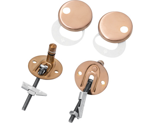 Badkarsavloppssats med propp och fästmaterial