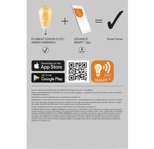 Illustration av en glödlampa, en app och kompatibiliteten med Smart Home-system
