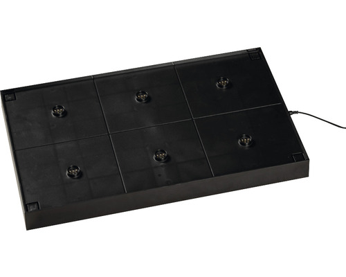 Laddstation för sex LED-moduler