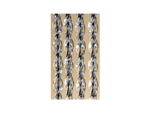 Vridna akrylstavar för dekorativa ändamål