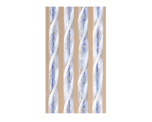 Bild av fyra plastflätade kablar