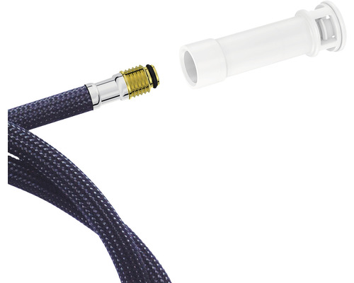 Duschslang med anslutningsstycke