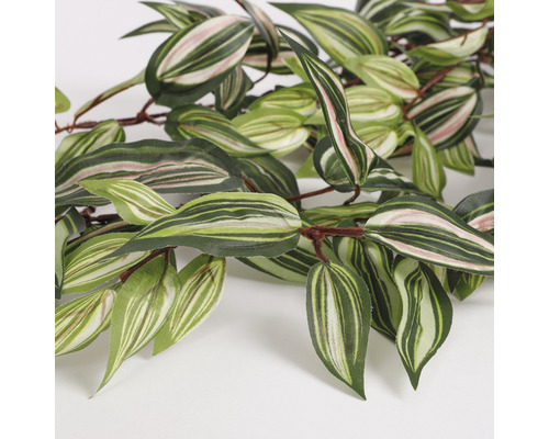 Konstgjord Tradescantia med randiga blad