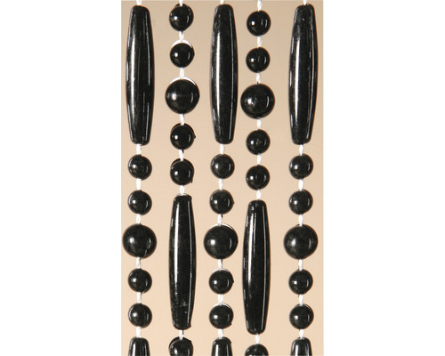 Dekorativa sjalar med svarta pärlor och cylinderformar