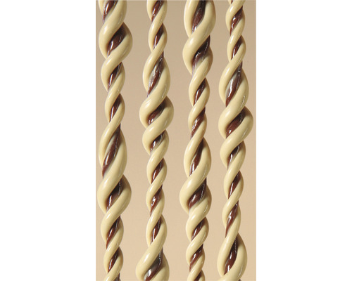 Närbild av fyra tvinnade kablar