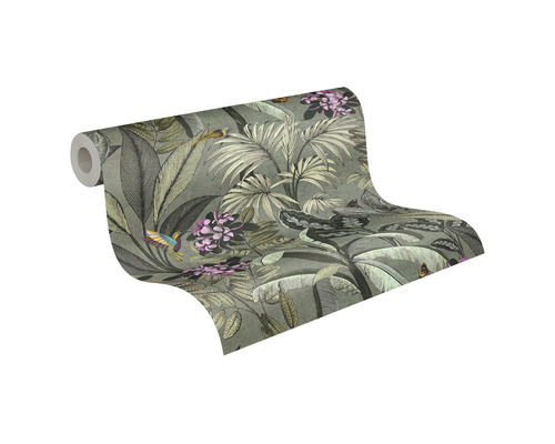 Tapetrulle med djungelmotiv