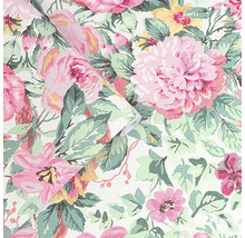 Tapetrulle med blommönster
