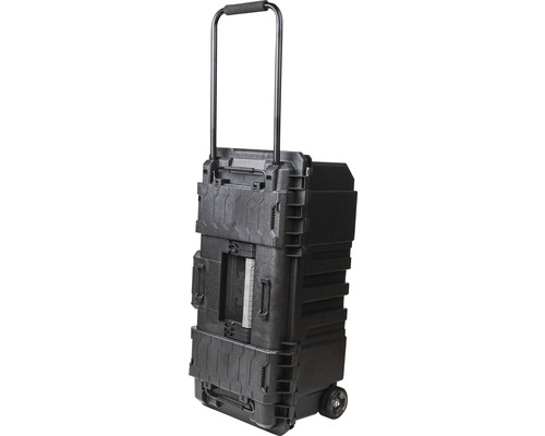 Verktygslåda vagn i plast med teleskophandtag