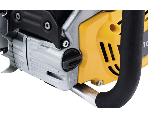 Detaljbild av en motorsåg