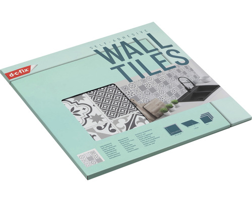 D-c-fix Självhäftande väggplattor i förpackning