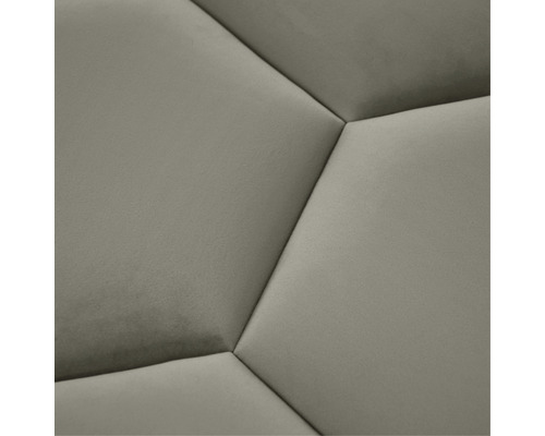 Detaljbild av en grå väggpanel