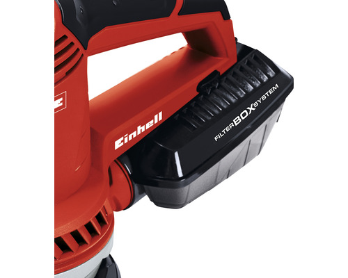 Einhell logotyp, filterboxsystem