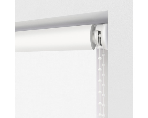 Rullgardin med kedjedrag för fönsterdekoration och skydd mot ljus