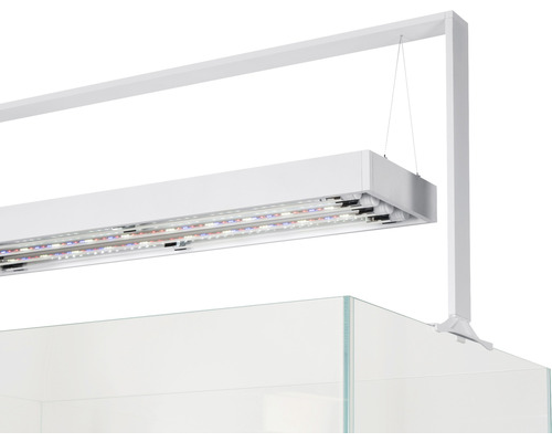 Akvarielampa med LED-belysning och fäste