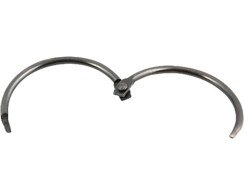 Metallring med stängning