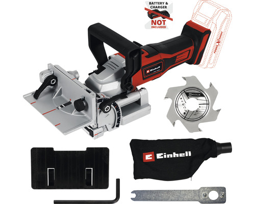 Einhell batteridriven spårfräs med tillbehör, batteri och laddare ingår inte