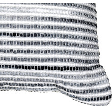 Dekorativ kudde med randigt mönster