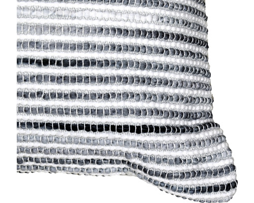 Dekorativ kudde med randigt mönster