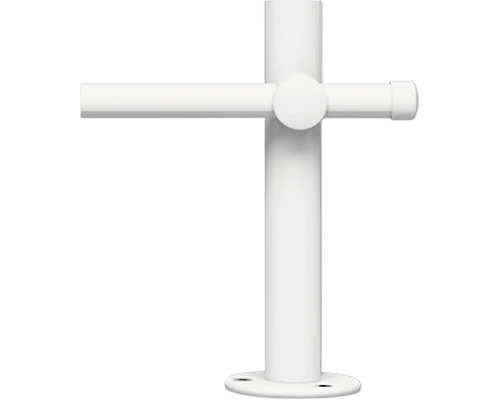 Fristående toalettpappershållare av metall