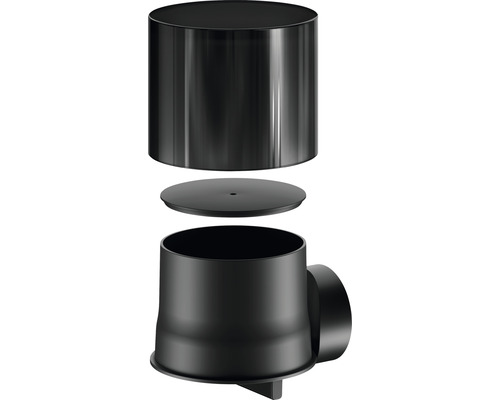 Tillsats för duschränna i separata delar