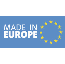 Tillverkat i Europa tecken