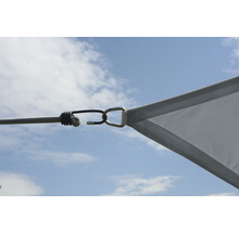 Solsegel FLORACORD rektangulär antracit 300x400cm-thumb-2