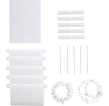 Delar till en vertikal jalusi