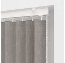 Vertikal persienn med tyglameller och manöversnöre