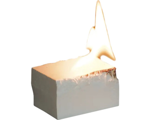 Stenullsplatta med värmeflamma