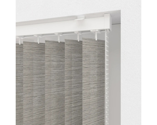Vertikal jalusi med lameller och reglage