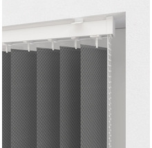 Vertikal jalusi med textur på ett fönster